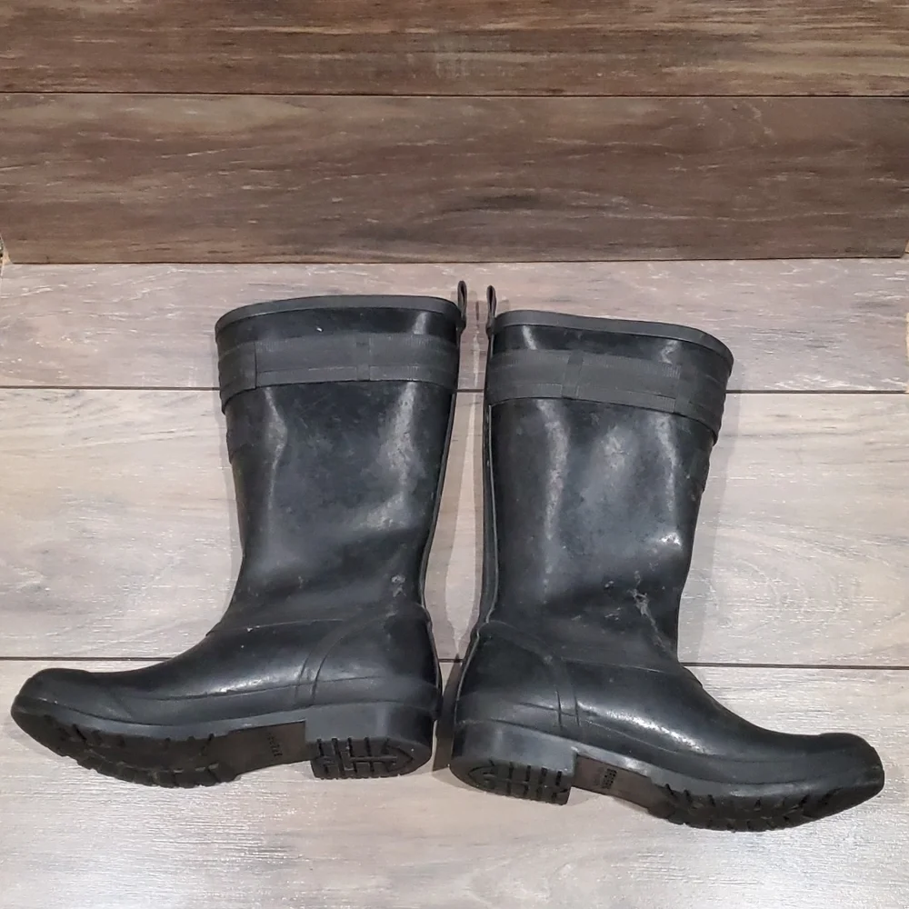 Sperry Women Tall Walker Atlantic Saltwater  rain boots shoes sz 7M